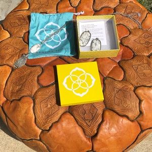 Kendra Scott Long Necklace with Earrings